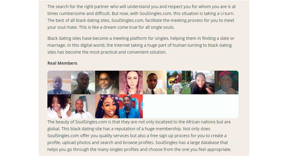 Was sind die Besonderheiten von SoulSingles?